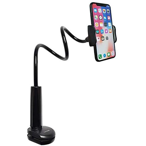 cell phone holder amazon|Amazon.com: Tryone Gooseneck Phone Holder .